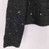 ザラ ZARA スパンコール ノーカラージャケット レディース  M